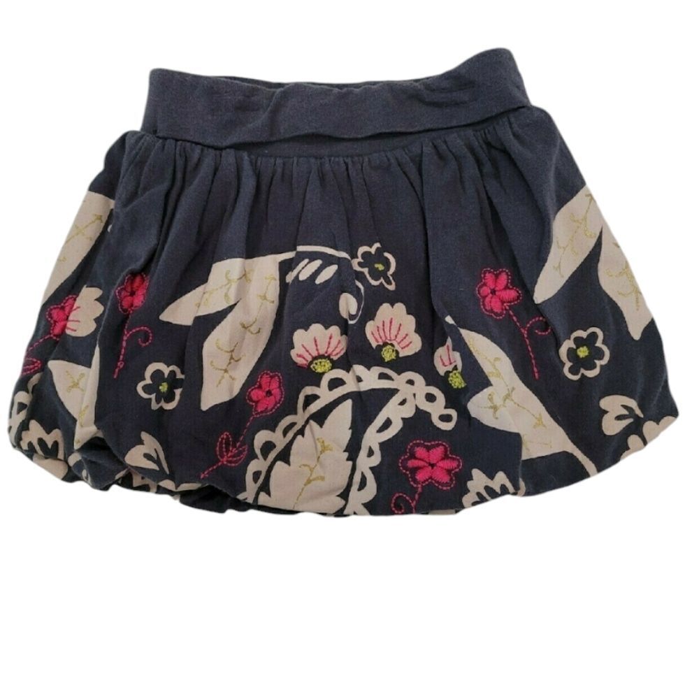 Embroidered bubble skirt